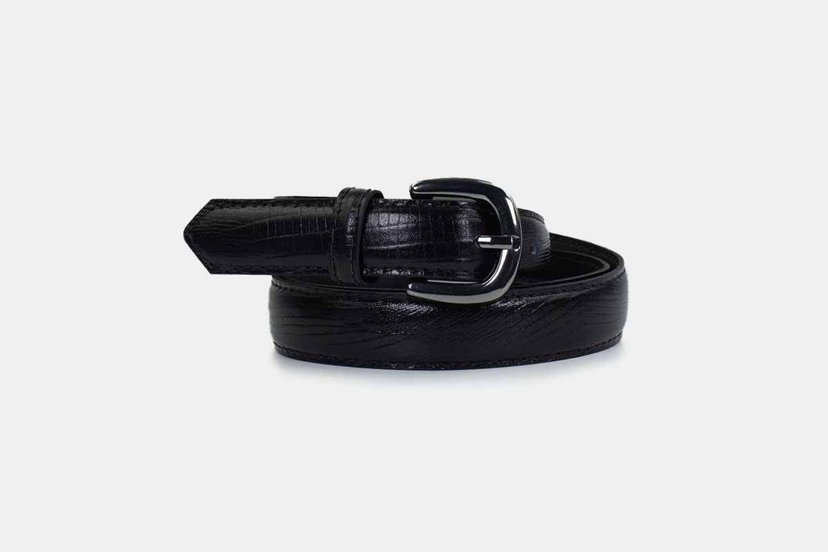 Cinto Croc Preto