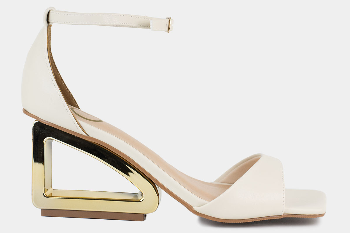 sandalia eleganza - Off-White