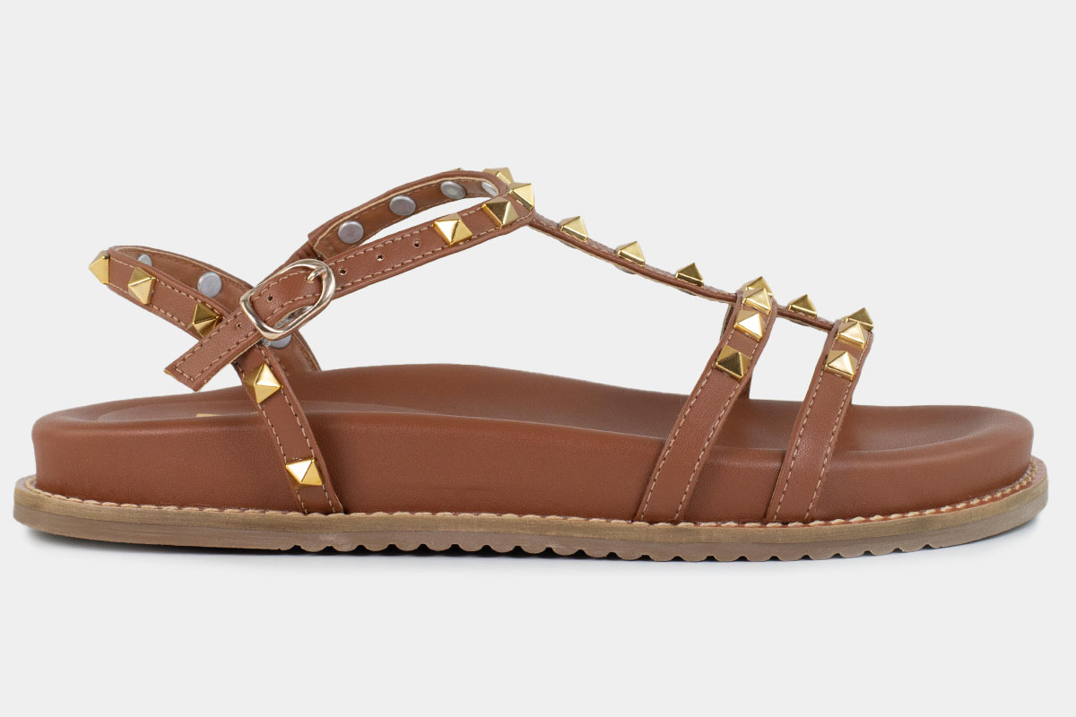 papete rockstud - Caramelo