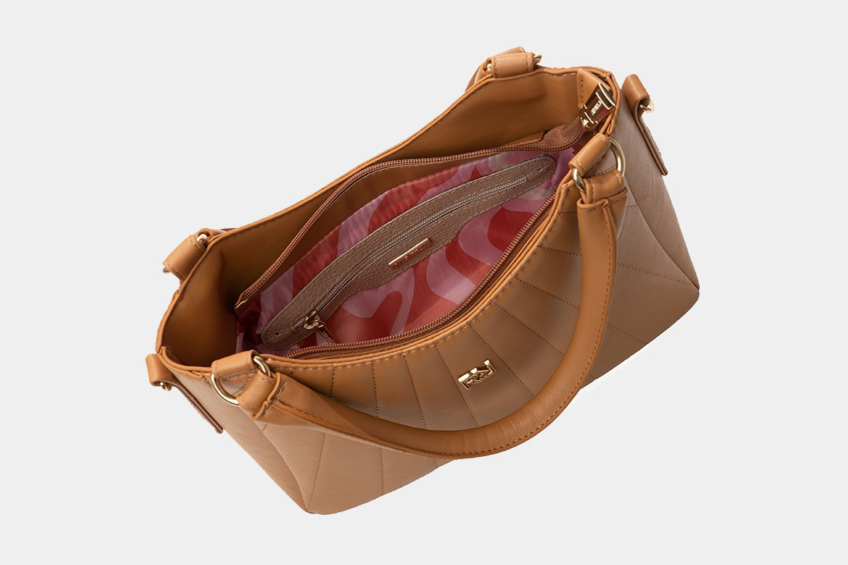 bolsa tote - Caramelo