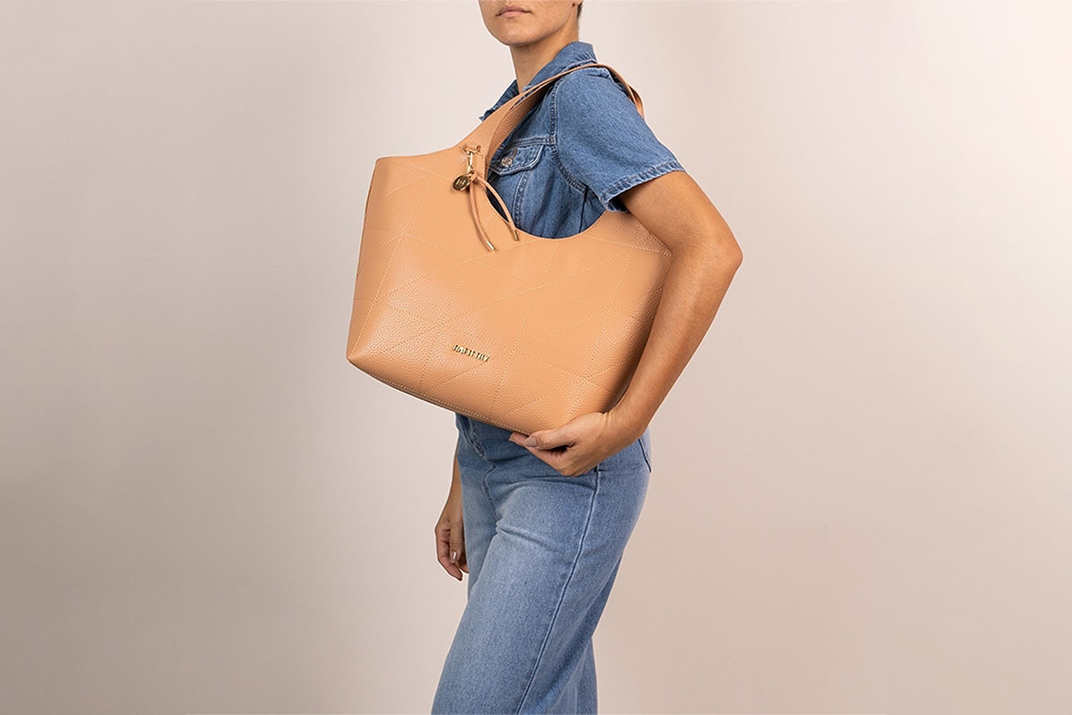 bolsa shopper - Nude