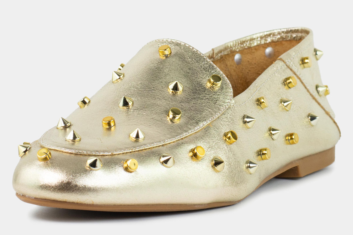 mocassim spike - Dourado