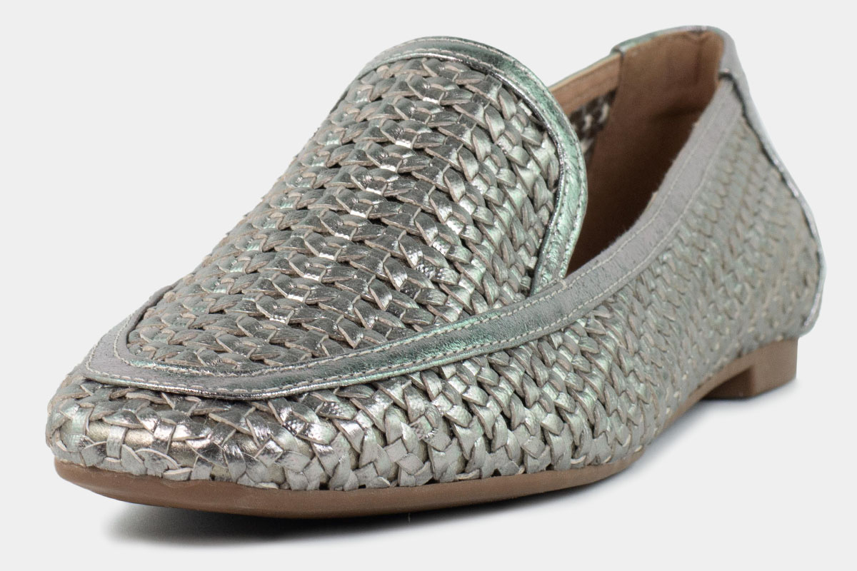 mocassim loafer - Prata Velho