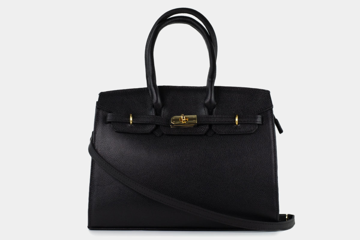 doctor bag  emilia - Preto