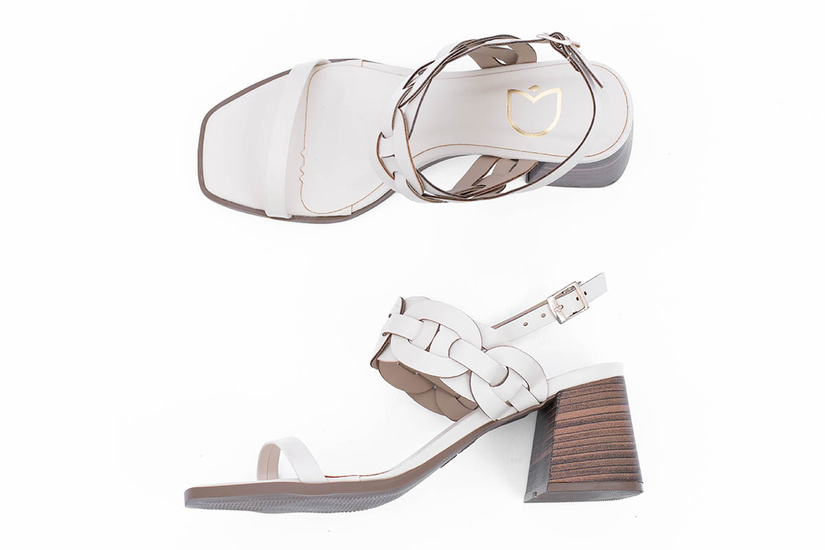 sandalia rustic corrente - Off-White