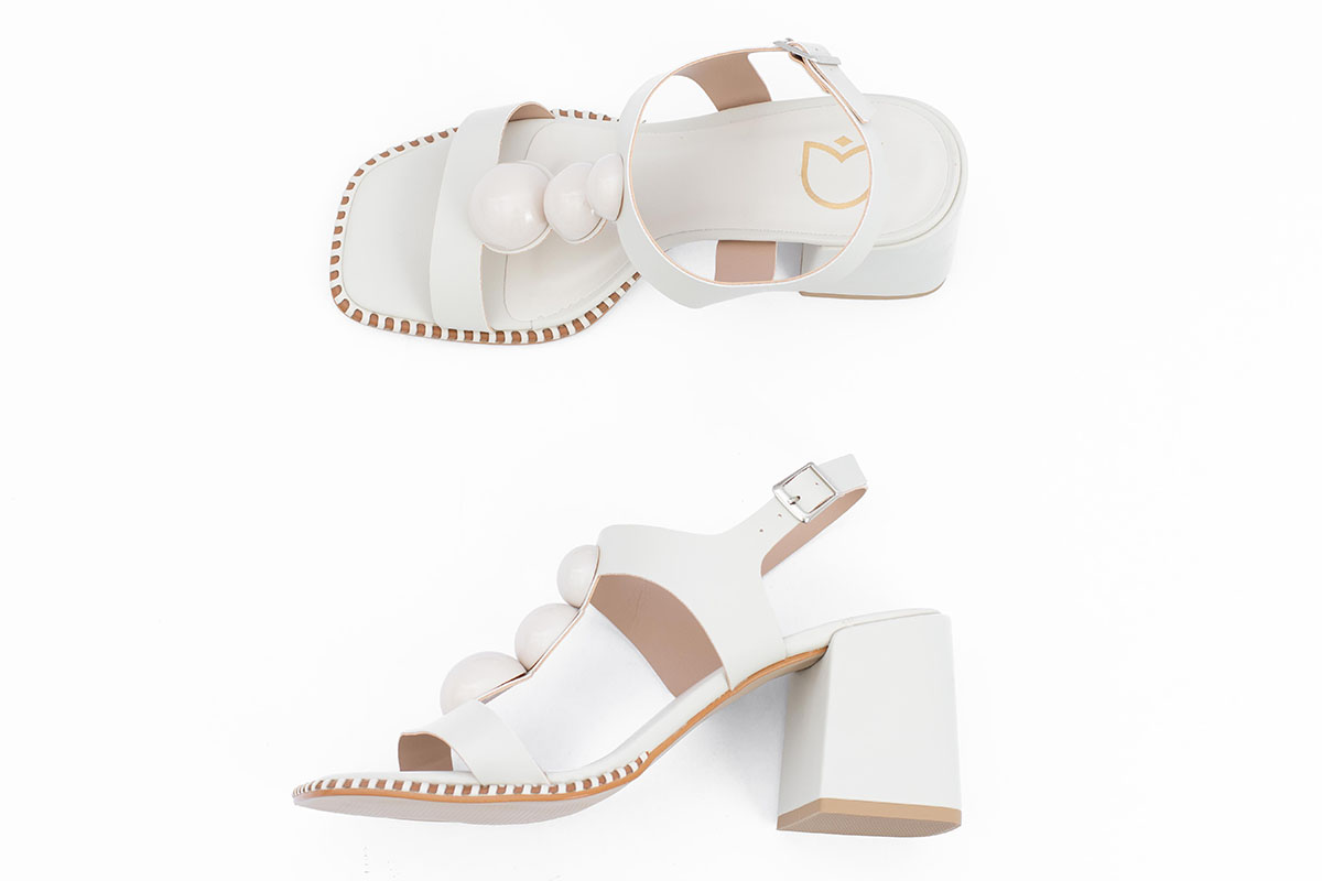 sandalia bubble - Off-White